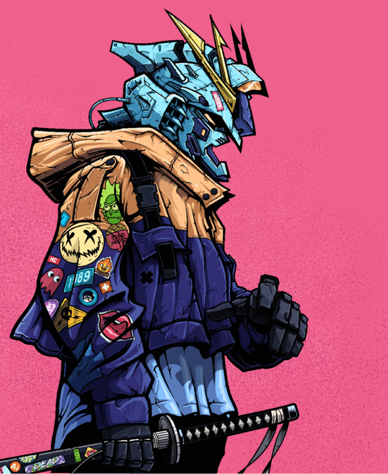 cyberpunk anime wallpaper