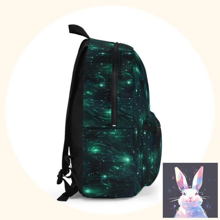 Digital Raindrops Backpack