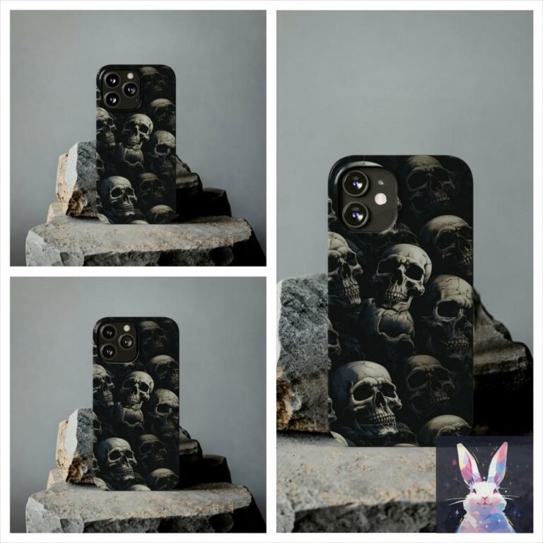 Skulls Slim Phone Cases
