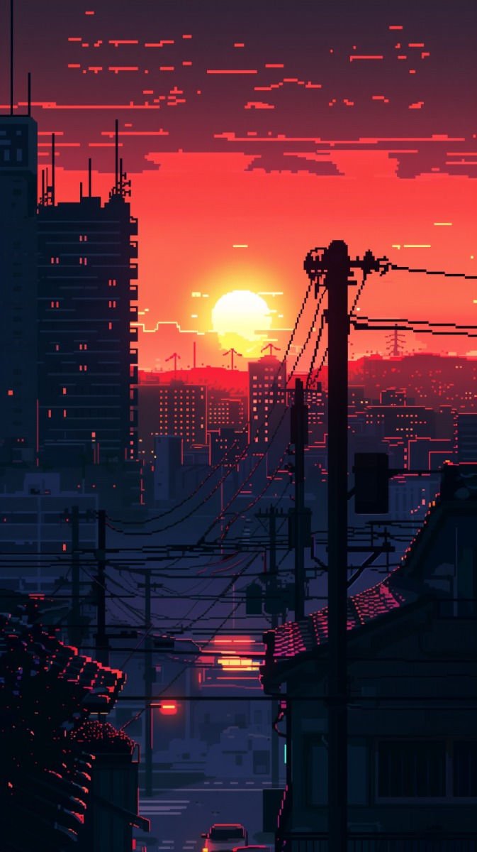cyberpunk anime wallpaper