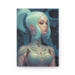 Anime Demon Girl Hardcover Journal Matte