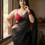Bold Photoshoot in #saree #lingerie #bikini...