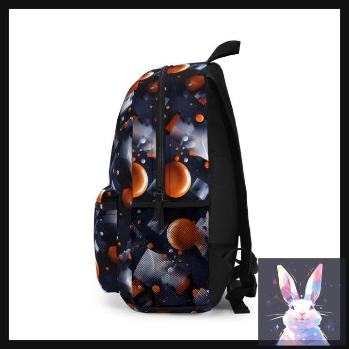 Void Space Geometric Backpack