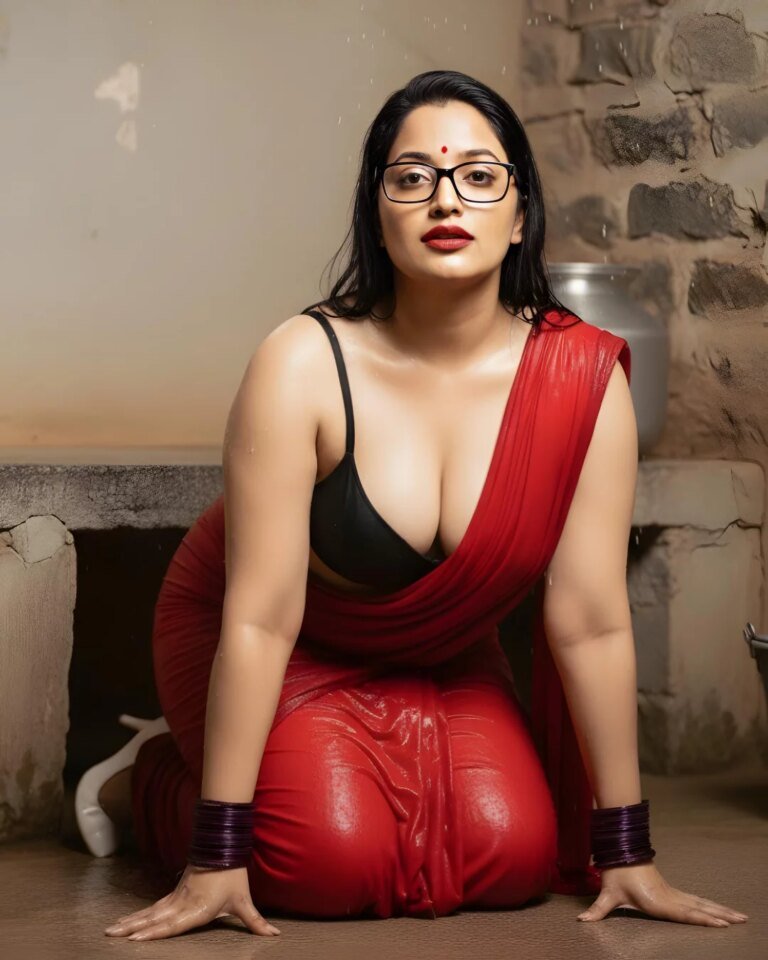 Bold Photoshoot in #saree #bikini #lingerie...