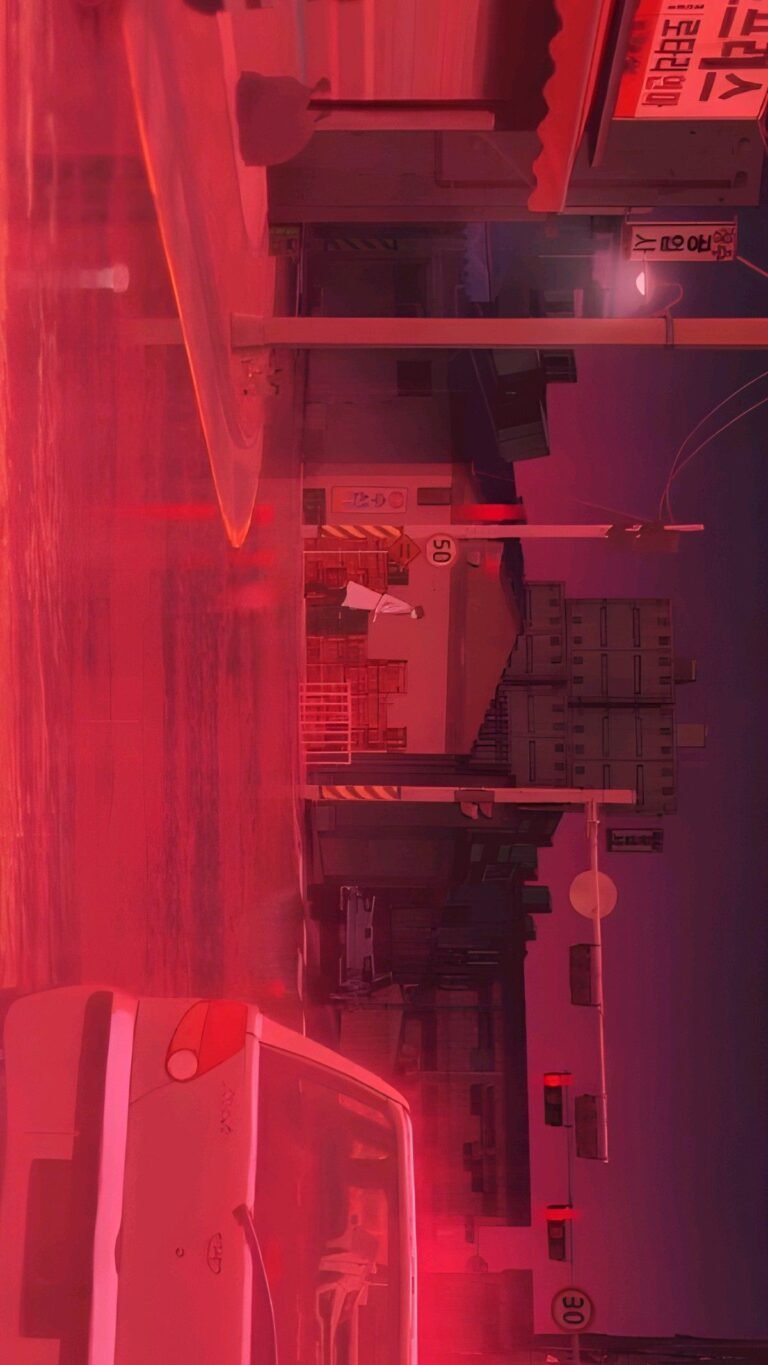 cyberpunk anime wallpaper