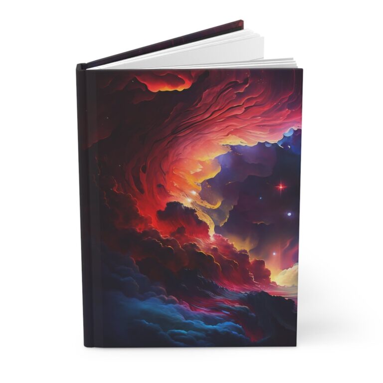 Cosmic Storm Hardcover Journal Matte