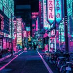 cyberpunk anime wallpaper