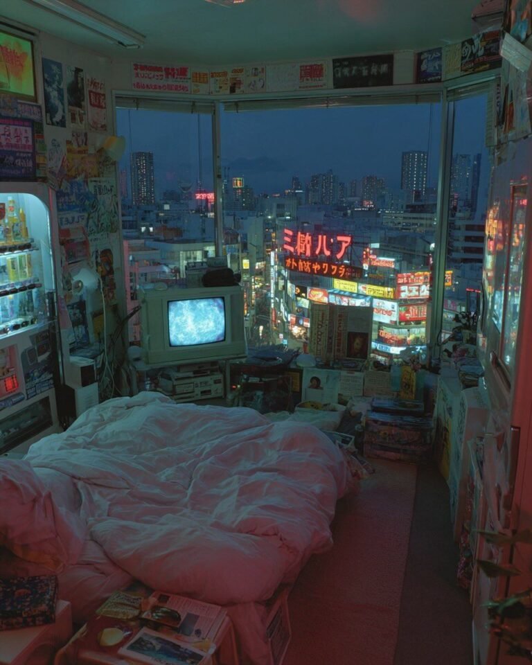 cyberpunk anime wallpaper