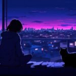 cyberpunk anime wallpaper