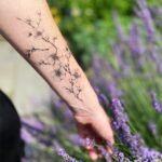 cherry blossom tattoos for women