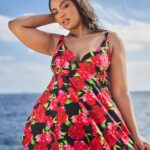 plus size swimwear