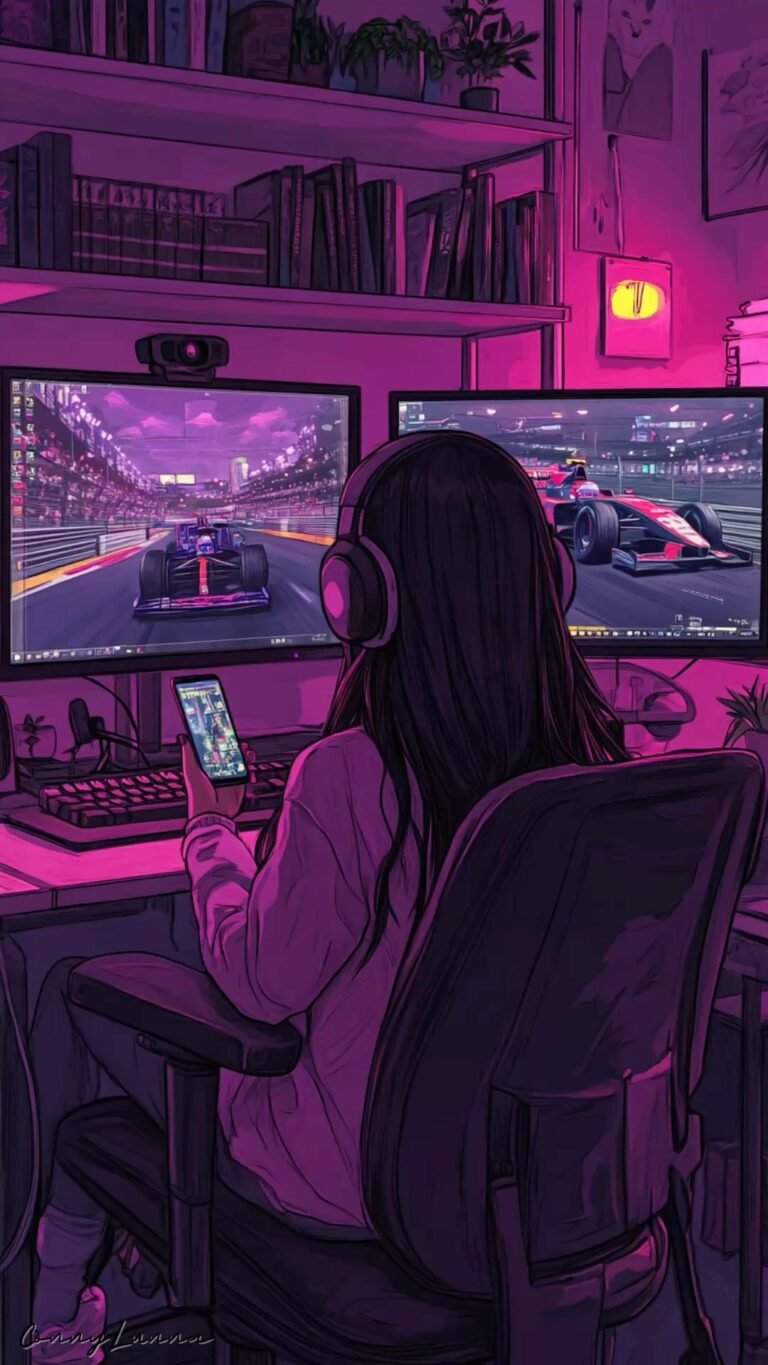 cyberpunk anime wallpaper