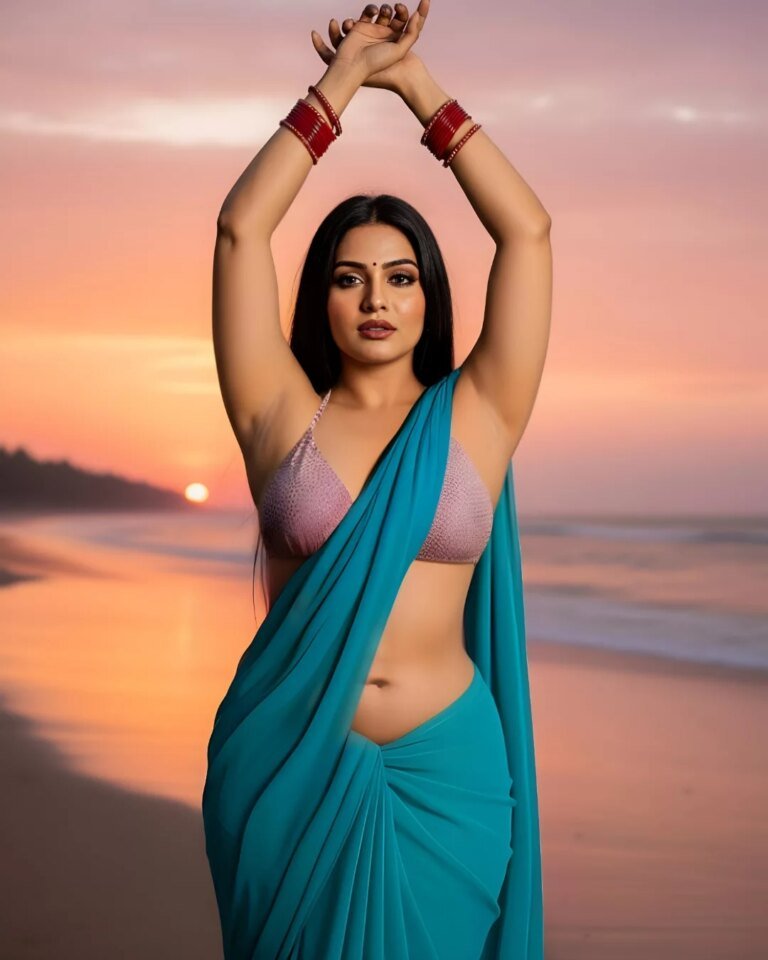 BOLO PHOTOSHOOT #saree #bikini #sareefashion #sareelove #sareeaddict...