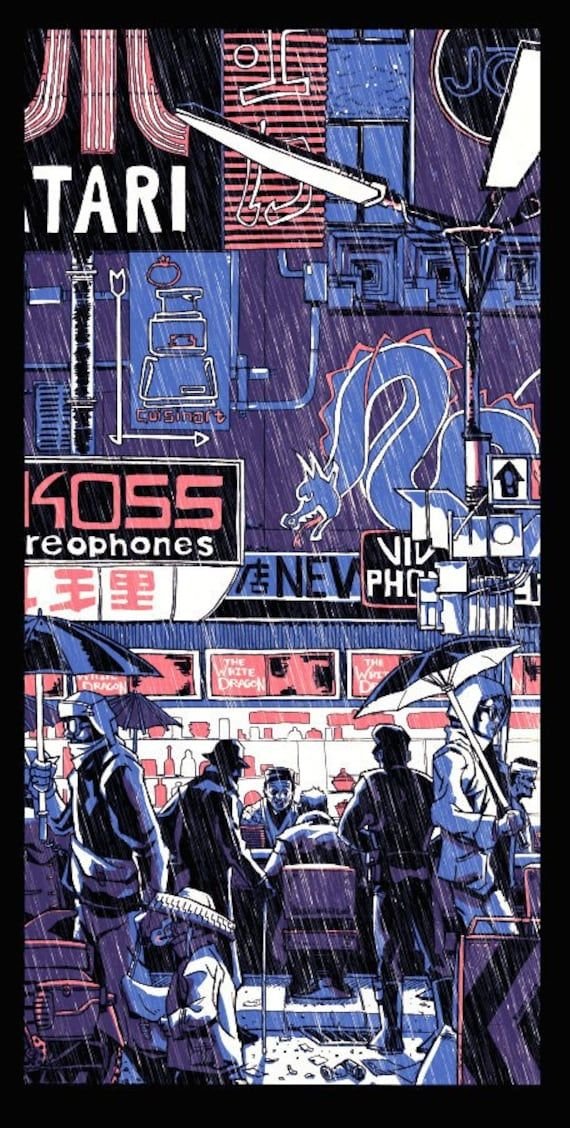 cyberpunk anime wallpaper