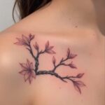 cherry blossom tattoos for women