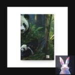 Panda Family Hardcover Journal Matte