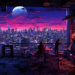 cyberpunk anime wallpaper