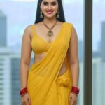 #saree #yellowsaree #traditionalday...