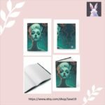 Lady Death Scientist Hardcover Journal Matte