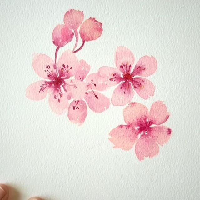 cherry blossom tattoos for women