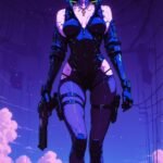 cyberpunk anime wallpaper