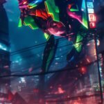 cyberpunk anime wallpaper