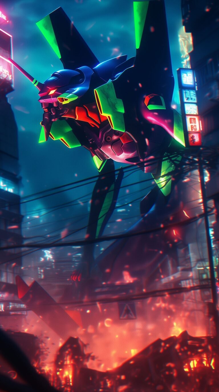 cyberpunk anime wallpaper