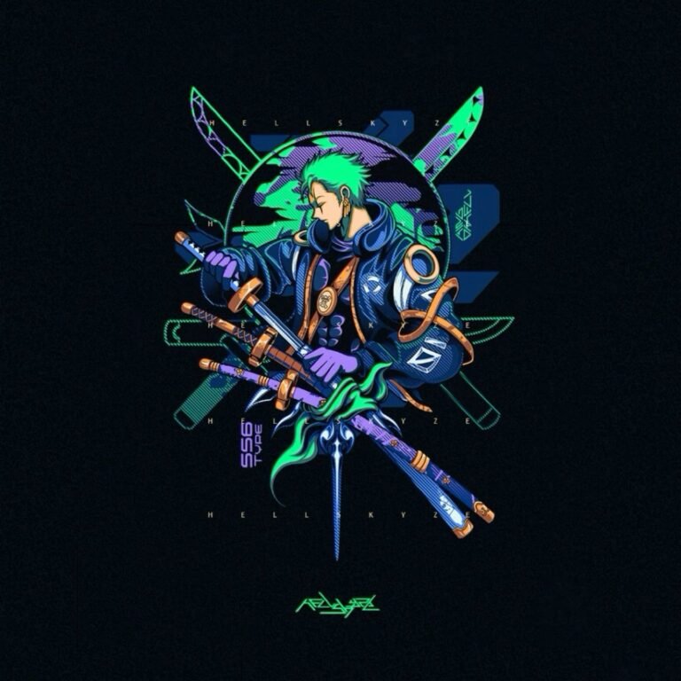 cyberpunk anime wallpaper