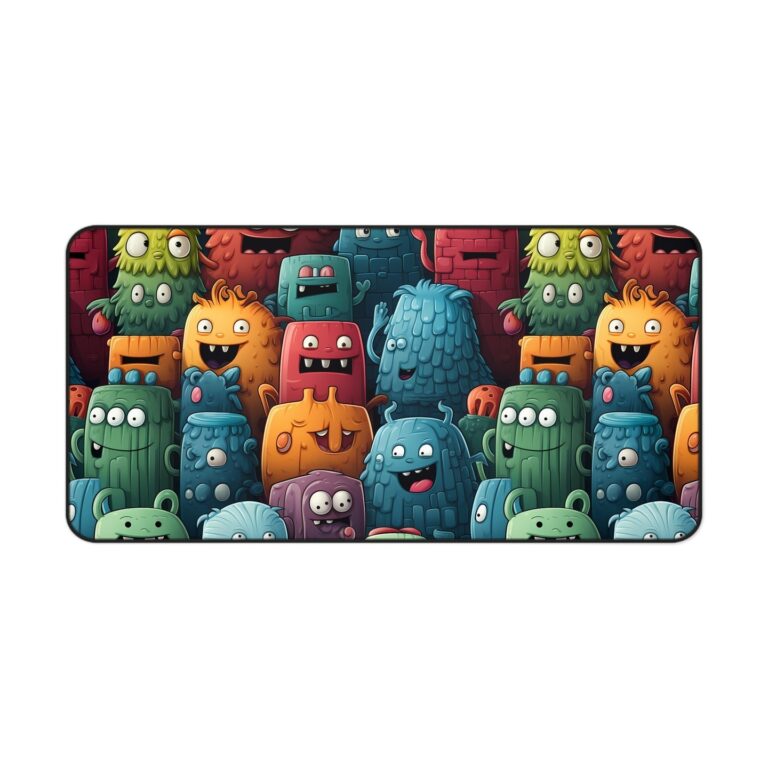 Little Monsters Desk Mat