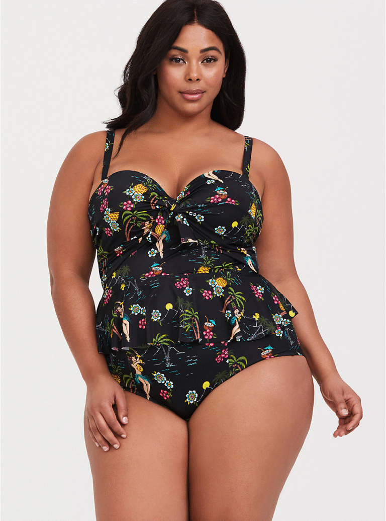 plus size swimwear