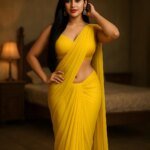 #sareeblouse #sareedraping #sareelovers #saree #sareestyle #figurine #nanobanana...