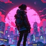 cyberpunk anime wallpaper