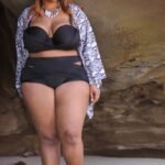 plus size swimwear
