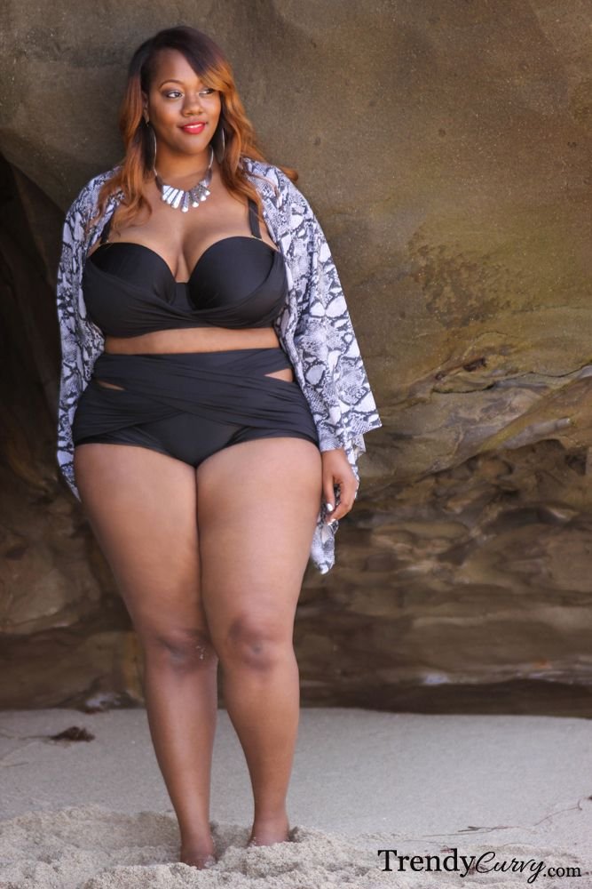 plus size swimwear