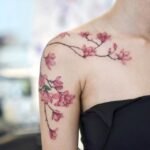 cherry blossom tattoos for women