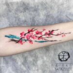 cherry blossom tattoos for women