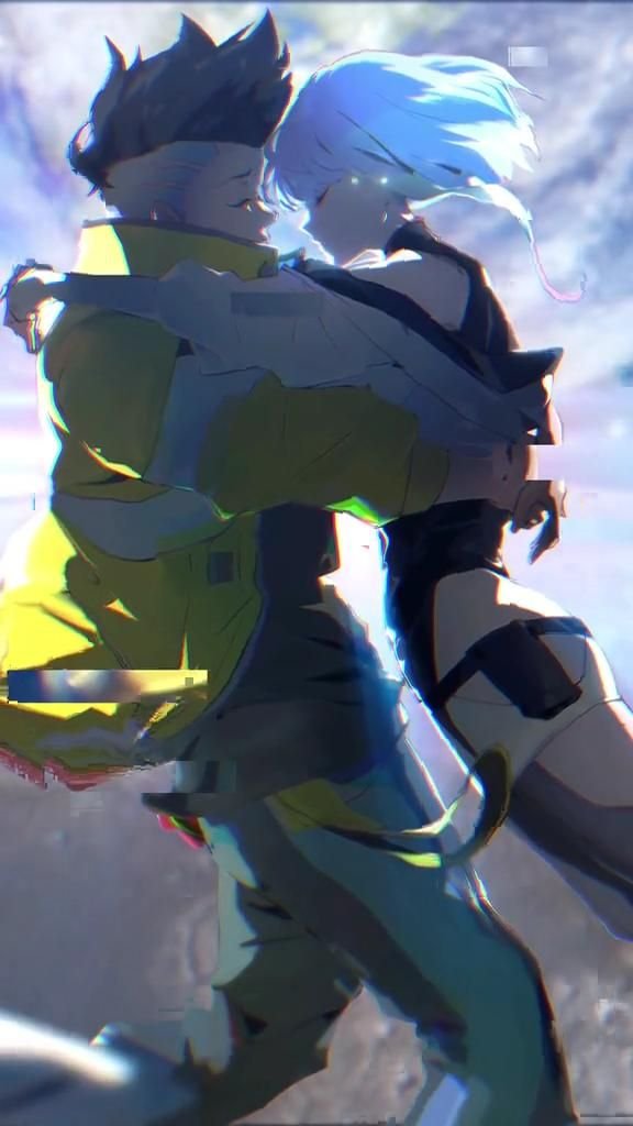 cyberpunk anime wallpaper