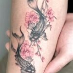 cherry blossom tattoos for women