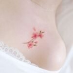 cherry blossom tattoos for women