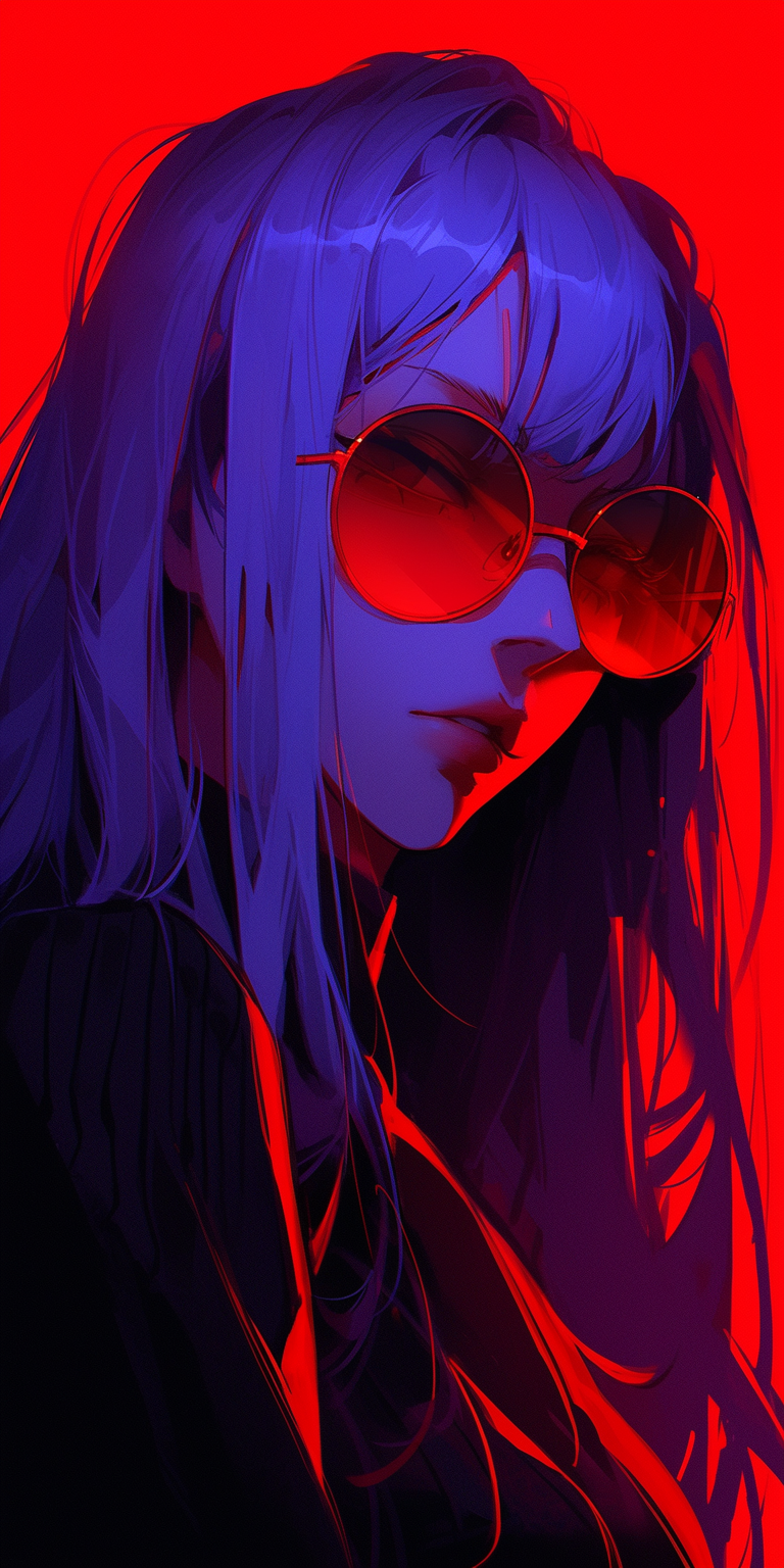 cyberpunk anime wallpaper
