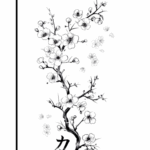 cherry blossom tattoos for women