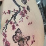 cherry blossom tattoos for women