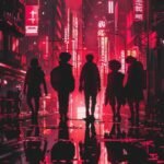 cyberpunk anime wallpaper