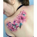 cherry blossom tattoos for women