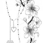 cherry blossom tattoos for women
