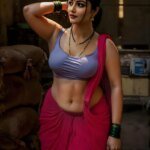 #sareedraping #sareehot #sareelovers #sareefashion #saree #sareelove #sareeblous...