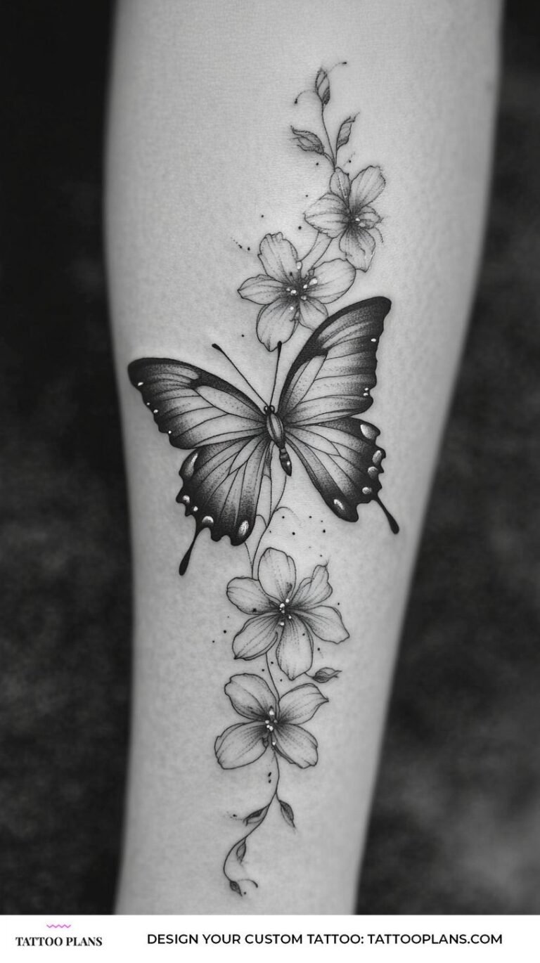 cherry blossom tattoos for women