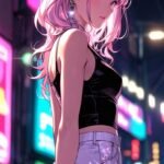 cyberpunk anime wallpaper