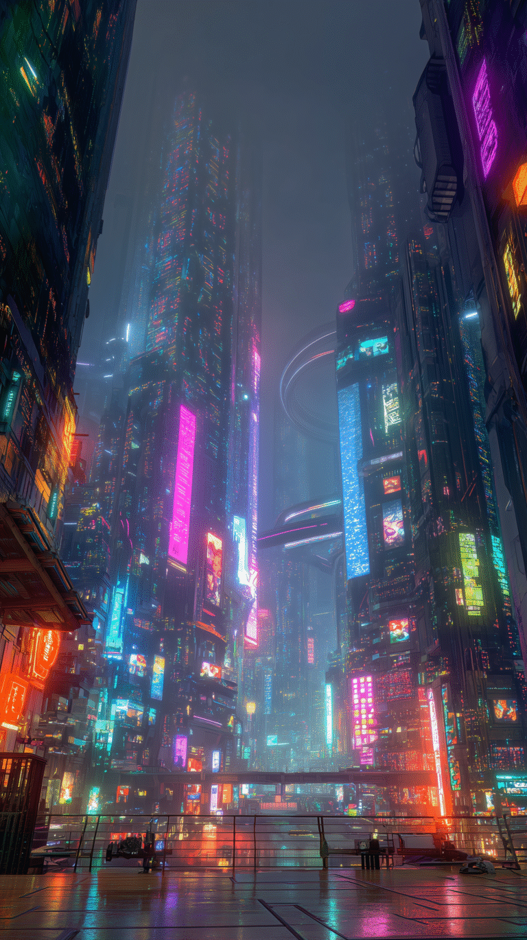 cyberpunk anime wallpaper