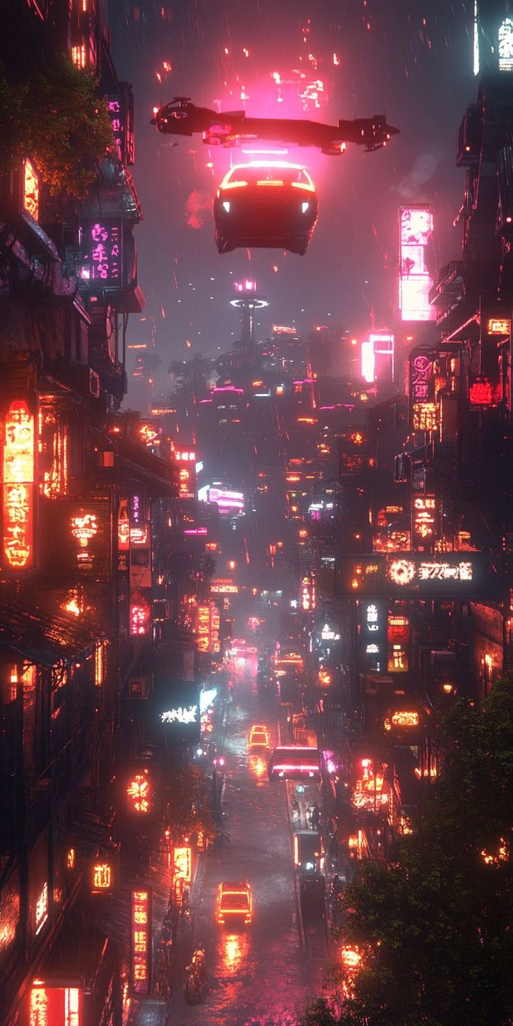 cyberpunk anime wallpaper